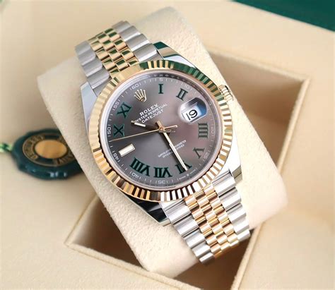 rolex datejust 41 nero jubilee|rolex wimbledon 41mm jubilee.